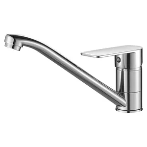 HF-9509 Manufacturer Wholesale Deck Mounted Sink Faucet Hot And Cold Brass Kitchen Mixers Taps For Kitchen