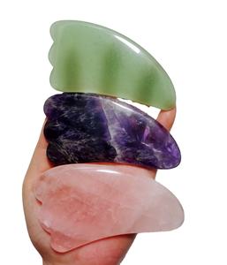 Venta caliente Natural Jade Roller Facial Guasha Tool para el cuidado efectivo de la piel - Product Image 1