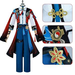 <span class=keywords><strong>Anime</strong></span> Honkai Star Rail Jiaoqiu Cosplay disfraz conjunto pelucas y traje para fiesta de Halloween juego de rol vestido - Product Image 2