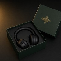 Coffret cadeau de parfum mat ivoire, boîte rigide deux pièces, logo en feuille d'or, emballage de luxe pour flacon d'eau de parfum personnalisé