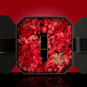 Coffret Cadeau de Noël de Luxe Noir pour Cosmétiques et Rouges à Lèvres – Boîtes de Maquillage et Coffrets Cadeaux Floraux pour Rouges à Lèvres - Product Image 6