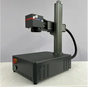 Proveedor 20W de escritorio Mini máquina de marcado de fibra láser portátil 30W para las necesidades diarias