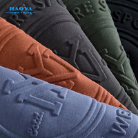 T-shirts personnalisés OEM pour hommes, t-shirts en coton de haute qualité à manches courtes, logo en relief, col rond, vêtements
