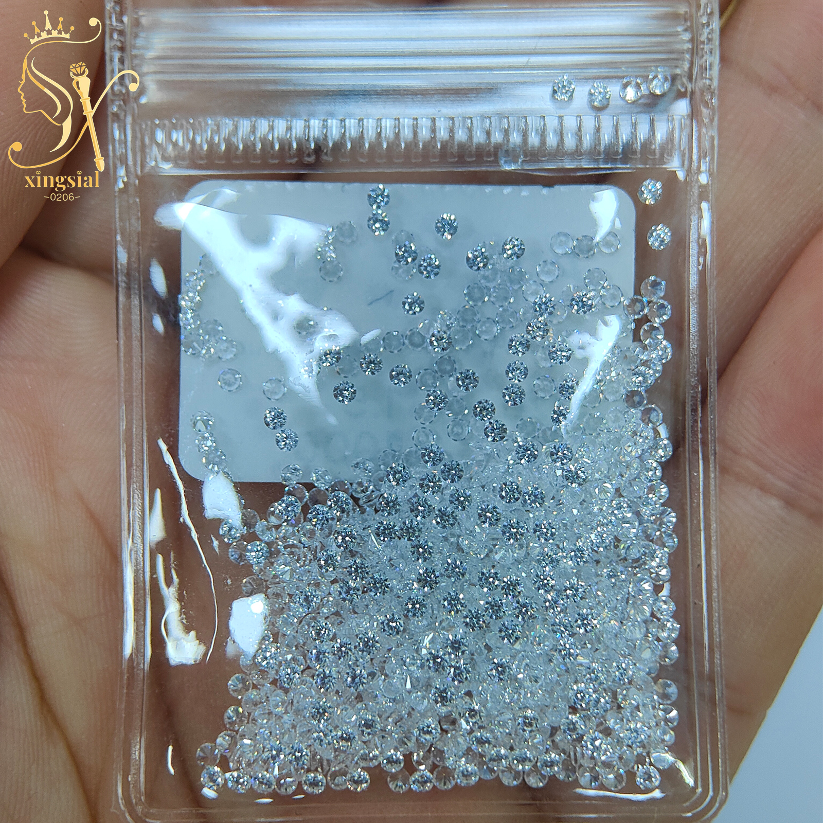 Wholesale 3MM 5A Grade White Zircon Loose CZ Gemstones