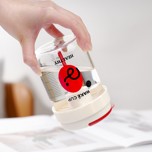 Vaso Mezclador Eléctrico Automático de Vidrio de Borosilicato, con un Solo Botón, para Café, Leche, Proteínas, Botella Portátil de Grado Alimenticio - Product Image 3