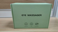 Masseur oculaire intelligent à vibration et compresse chaude, dispositif à coussin d'air pour la protection des yeux, avec pression vibrante et chaleur.