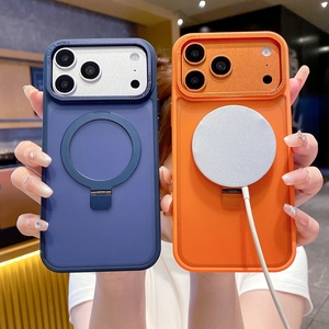 Funda Protectora para Teléfono Móvil con Acabado Mate Esmerilado, Soporte Magnético Resistente a Impactos, Venta al Por Mayor, para <span class=keywords><strong>iPhone</strong></span> 18 Pro Max 17 16 15 14 13 - Product Image 5