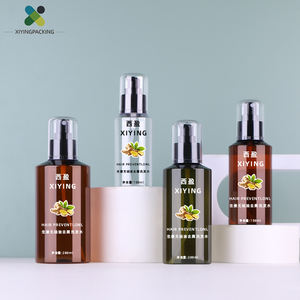 Botella de <span class=keywords><strong>spray</strong></span> cosmético de plástico PET de 200ml de alta gama al por mayor-Embalaje de botella de tóner y <span class=keywords><strong>spray</strong></span> corporal duradero ámbar, verde y transparente - Product Image 3