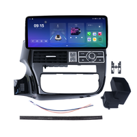 Unidad Principal Portátil para Automóvil de 12.3 Pulgadas con Android, GPS, DSP y Pantalla Táctil para Mitsubishi Outlander 2014 LHD, Montaje en Fascia Negra UV