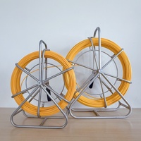 Bande de poisson flexible en fibre de verre avec revêtement pour une traction de fil protégée et efficace