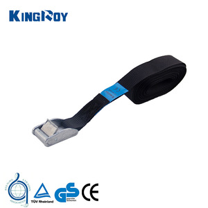 Correa de cincha de poliéster negra Kingroy de 5 m con capacidad de carga de 300 kg y hebilla de zinc para amarre de carga y agrupación de artículos - Product Image 5