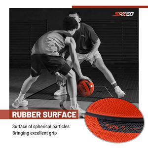 Basket-ball d'entraînement pour adultes sur mesure <span class=keywords><strong>de</strong></span> haute qualité en cuir PVC <span class=keywords><strong>de</strong></span> taille standard 5 <span class=keywords><strong>avec</strong></span> caoutchouc pour joueurs et entraîneurs - Product Image 4