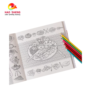 Sách tô màu, vẽ tranh, in ấn tùy chỉnh số lượng lớn cho người lớn và trẻ em, đóng gáy hoàn hảo, giấy tráng phủ & giấy offset - Product Image 1