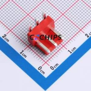 XY-VH3.96-3A21-R Wire-to-Board Pin Header Bent Lead Through Hole,P=3.96mm Connector 1x3P 3.96mm Right Angle Insert VH - Product Image 1