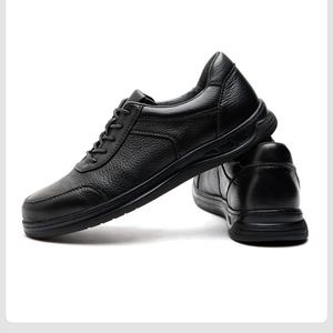 รองเท้าหนังผู้ชายทำมือ สไตล์ลำลองธุรกิจ แบบอังกฤษ ระบายอากาศได้ดี หนังวัวแท้ รองเท้าเดินเล่นกลางแจ้ง เพิ่มความสูง สำหรับฤดูใบไม้ร่วง - Product Image 6