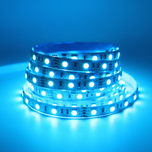 แถบไฟ LED แบบยืดหยุ่น12V 10มม. แผงสองด้านประสิทธิภาพสูงผลิตภัณฑ์ให้แสงสว่างตกแต่งบ้าน5050RGB - Product Image 4