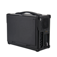 Châssis d'ordinateur industriel portable robuste ATX de 17,3 pouces avec 7 emplacements d'extension pour la diffusion en direct, l'encodage et le streaming