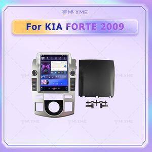 Cadre de navigation radio stéréo de voiture de vente chaude d'usine de 9.7 pouces pour KIA FORTE 2009 cadre de navigation de lecteur <span class=keywords><strong>DVD</strong></span> d'écran de voiture argenté - Product Image 3