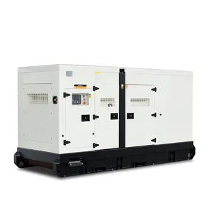 Vlais generator of 80kW 100kVA 220V 380V 50Hz 3 phase Silent diesel generator set good quality main use portable with ATS