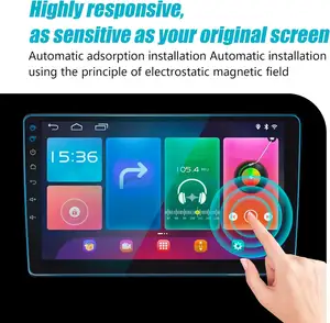 Điều hướng xe màn hình cảm ứng bảo vệ 15 "điều khiển trung tâm cảm ứng cho Tesla mô hình 3 Y bảo vệ màn hình phim