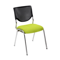 Chaise de formation scolaire moderne en métal pour la maison, le bureau et les réunions