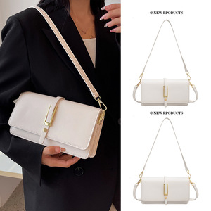 Borsa a tracolla con pochette in PU da donna 2025 in stile borsa moda all'ingrosso - Product Image 6
