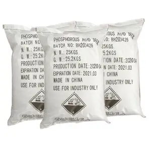 industrial grade 98.5% Phosphorous acid CAS 13598-36-2 with best Phosphorous acid price