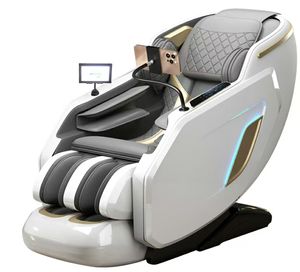 2025 LEMESY Smart AI Control de voz 4D Stretch Body Scan Sistema de calefacción Silla de masaje eléctrica de lujo de gravedad cero Función DE MÚSICA - Product Image 1