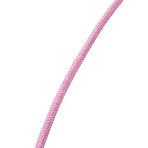 2024 5mm in pelle rosa con cordino di cuoio per gioielli e bracciali per cucire corde per collana bracciale