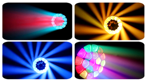 Chuyên Nghiệp Mini Bee Eye Rửa Ánh Sáng ABS Di Chuyển Đầu Rgbw 19*15W 4in1 80 <span class=keywords><strong>LED</strong></span> Cho Ánh Sáng Sân Khấu <span class=keywords><strong>Dmx512</strong></span> Cho Thể Thao Sân Vận Động - Product Image 5