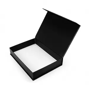 אקו מגנטי תיבת רצועת שחור קרטון גדול יוקרה קופסות יילוד מתנת שעון Packagebox אפרסק בצורת 400Gsm נייר מברשת קטאר