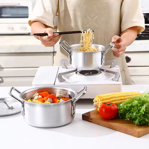 Offre Spéciale – Batterie de Cuisine Complète en Alliage d'Aluminium pour la Maison – 5 Pièces (<span class=keywords><strong>16cm</strong></span>, 18cm, 20cm, 22cm, 24cm) – Ensemble de Casseroles et Ustensiles de Cuisine - Product Image 4