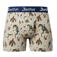 Boxers pour hommes respirants de grande taille, fabrication OEM/ODM - Tissu polyester/spandex, séchage rapide, sous-vêtements élastiques
