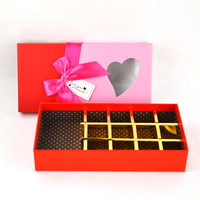 Boîte d'emballage de luxe personnalisée en gros pour bonbons et chocolats, recyclable, avec gaufrage et pelliculage mat, promotionnelle et personnalisable