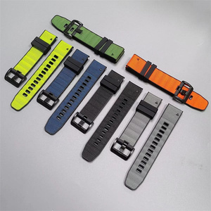 <span class=keywords><strong>Bracelet</strong></span> <span class=keywords><strong>Quickfit</strong></span> en Nylon et Silicone pour <span class=keywords><strong>Garmin</strong></span> Watch <span class=keywords><strong>Fenix</strong></span> 8 51 47mm E 7X 7 Pro 6X <span class=keywords><strong>6</strong></span> Pro 5Plus Enduro 3 Strap <span class=keywords><strong>Bracelet</strong></span> - Product Image 4