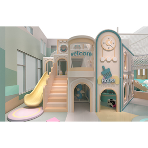 Équipement <span class=keywords><strong>de</strong></span> jeu doux, piscine <span class=keywords><strong>de</strong></span> sable, aire <span class=keywords><strong>de</strong></span> jeux intérieure à thème, labyrinthe, château coquin avec toboggan à grosses vagues, aire <span class=keywords><strong>de</strong></span> jeux intérieure à vendre - Product Image 6