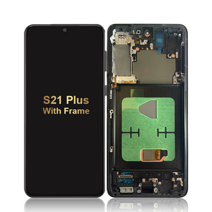 อะไหล่หน้าจอ LCD โทรศัพท์มือถือสำหรับ Samsung S10 S10 S10e + S20 S21 S22 + S23 FE PLUS ultra 5g พร้อมกรอบดิจิตอล