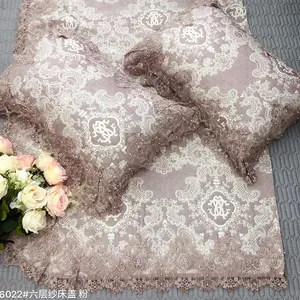 bedding sets luxury European style bedspread pillow case with lace for home hotel