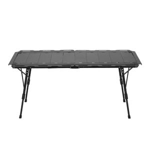 High Quality Korea 0utdoor Picnic Aluminum Frame Height <b>Adjustable</b> Folding Oem Igt Grill Camping <b>Table</b> - Product Image 2