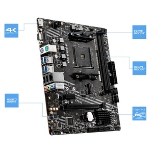 เมนบอร์ด MSI A520M PRO VH Pro รองรับซีพียู AMD เจนเนอเรชั่น 3 แบบ AM4 พร้อมช่อง M.2 และ DDR4 รองรับ SATA 6Gb/s USB 3.0 ขนาด Micro ATX รุ่นใหม่ - Product Image 4