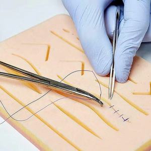 <span class=keywords><strong>Kit</strong></span> chirurgical chaud bon marché <span class=keywords><strong>Kit</strong></span> de formation pratique de suture avec mannequin et tampon en silicone - Product Image 6
