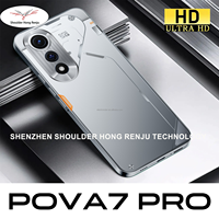 POVA7 Pro 16G+1TB Android 15 7.3 pouces Navigation GPS Double carte SIM 5G mondial Téléphone Écran perforé Longue autonomie de la batterie ODM/OEM