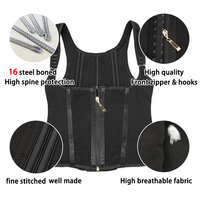 Ceinture de contrôle du ventre à compression réglable en acier, corsets bustiers pour femmes