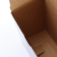Boîte en carton ondulé imprimé écologique, boîte d'emballage pour produits électroniques