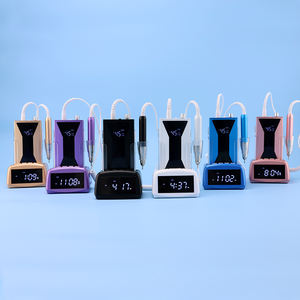 Perceuse à ongles professionnelle en alliage d'aluminium 45000RPM Rechargeable 85W Brushless Motor LCD Display Strong Nail Sander Clock - Product Image 2