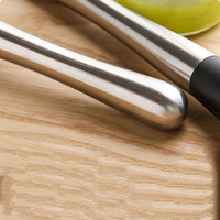 Bâton à glace en acier inoxydable, outil de bar multifonctionnel pour briser la glace, pour barman à domicile et usage commercial