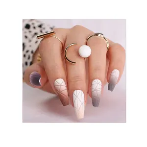 Pull Ongles 3D Câble Tricot Pull Nail Art Faux Ongles Usine