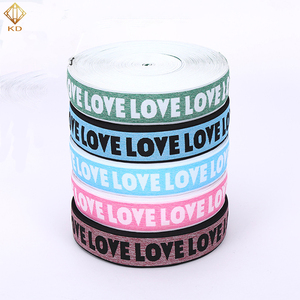 <span class=keywords><strong>Ceinture</strong></span> en Nylon tricotée personnalisée, haute résistance, bande élastique en polyester imprimée, large et colorée - Product Image 2