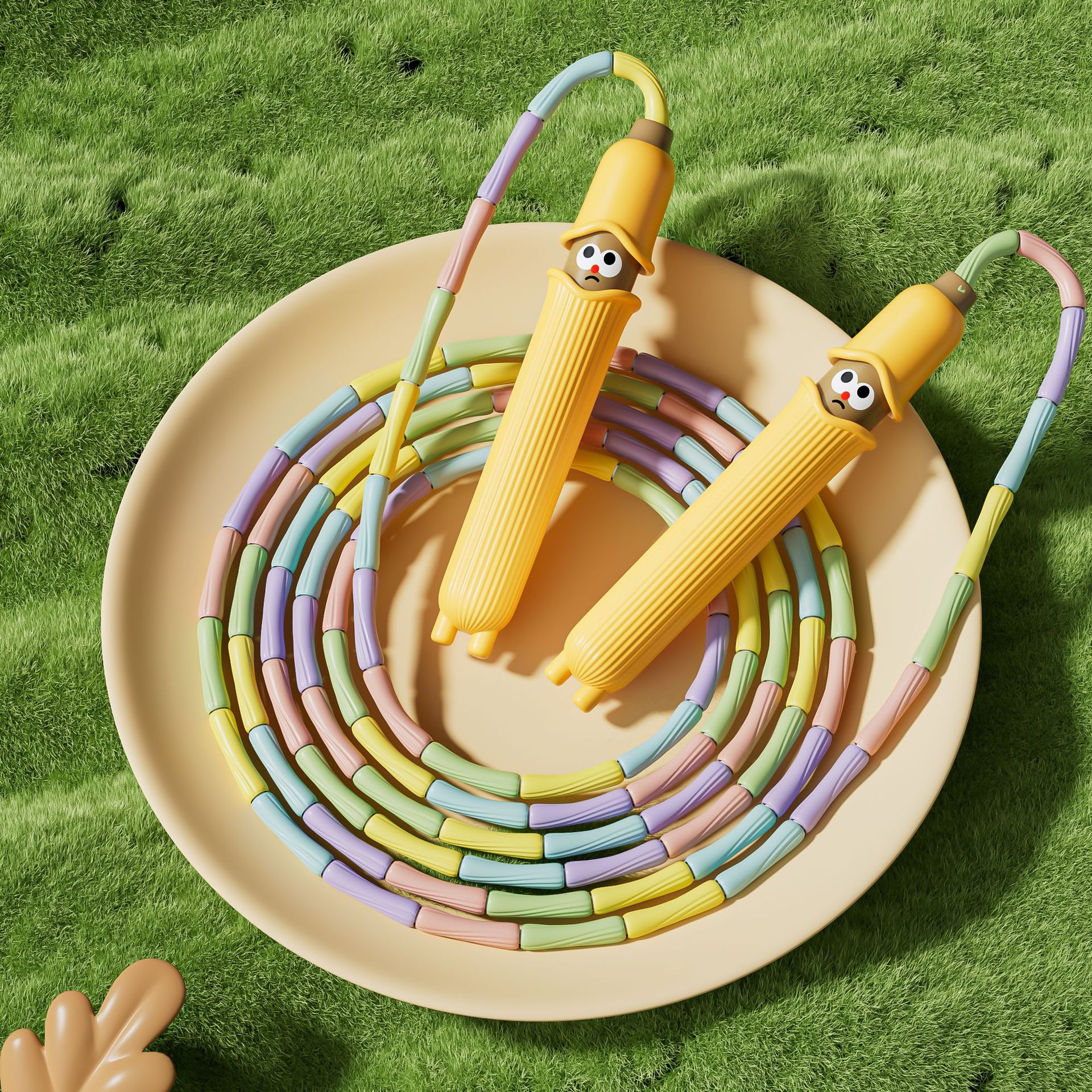 Yellow wheat waves