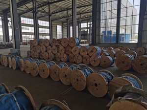 حبل سلكي مجلفن عالي الكربون من الفولاذ 6*19 + IWRC بقطر مختلف/رافعة حبال فولاذية Kingrope - Product Image 6